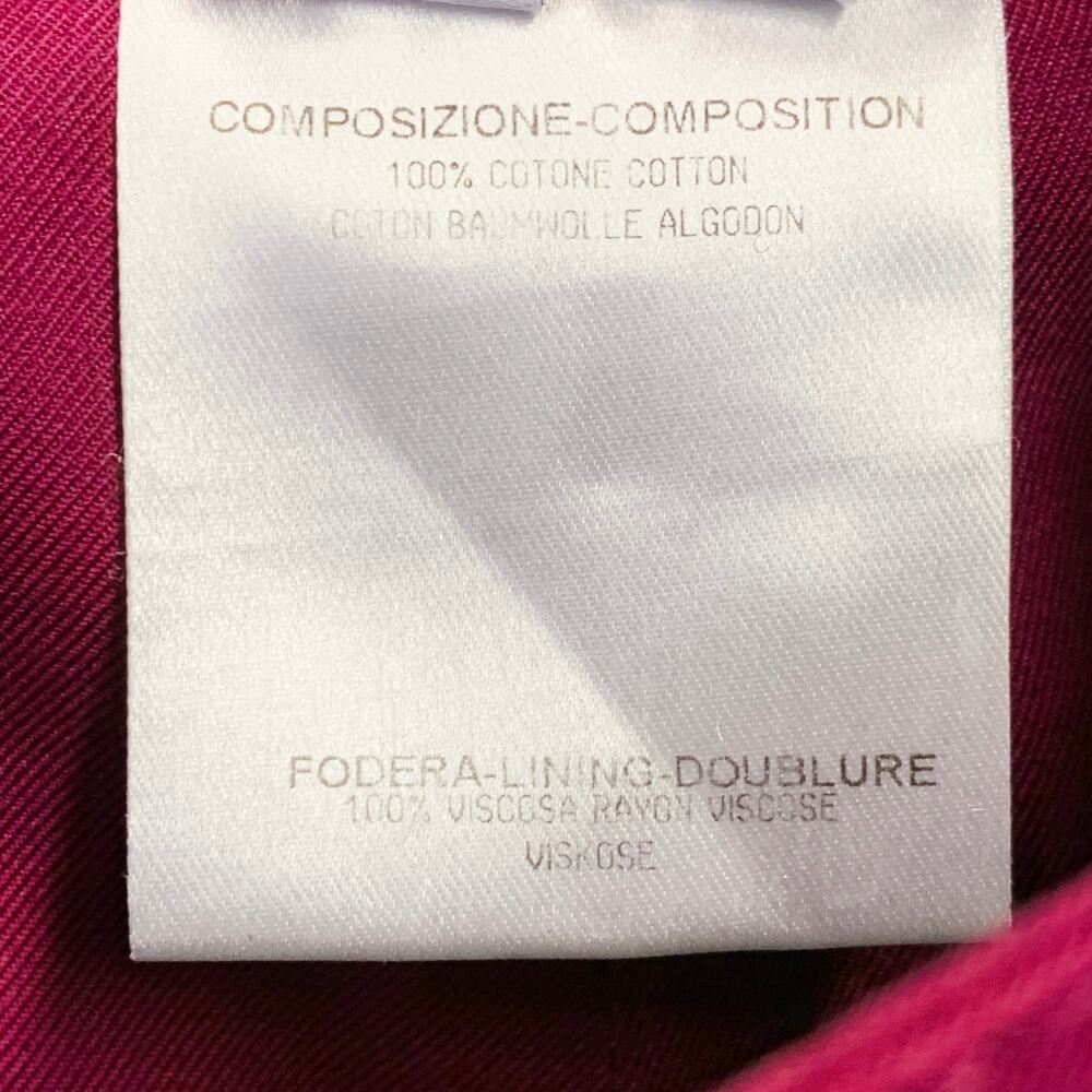 BALENCIAGA 2007 Size 4 Purple Cotton Skirt Panel Shorts - Picture 6 of 7